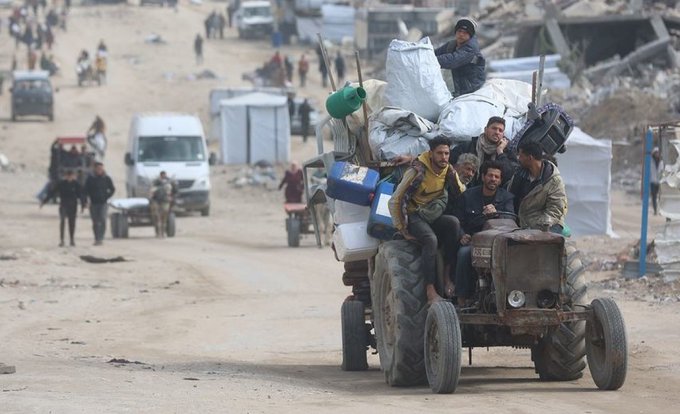 مفوضية حقوق الإنسان: التهجير الدائم للمدنيين في غزة جريمة ضد الإنسانية 1 مفوضية حقوق الإنسان: التهجير الدائم للمدنيين في غزة جريمة ضد الإنسانية