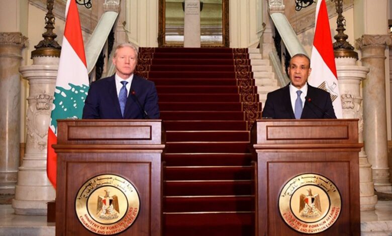 مصر تؤكد دعمها لاستقرار لبنان وتدعو للالتزام بوقف إطلاق النار في الجنوب وغزة 1 مصر تؤكد دعمها لاستقرار لبنان وتدعو للالتزام بوقف إطلاق النار في الجنوب وغزة