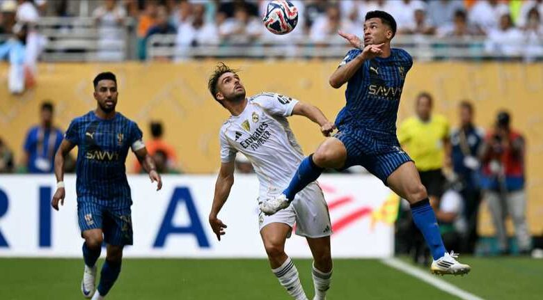 الهلال يوقف انتصارات ريال مدريد بتعادل مثير في كأس العالم للأندية