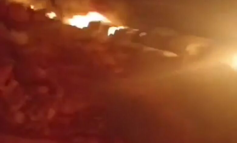 مستوطنون يهاجمون قرية برقا شرق رام الله تحت حماية جيش الاحتلال