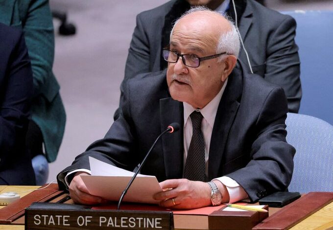 مندوب فلسطين لمجلس الأمن : غزة دُمّرت بالكامل وإسرائيل تستهدف الجوعى 1 مندوب فلسطين لمجلس الأمن : غزة دُمّرت بالكامل وإسرائيل تستهدف الجوعى