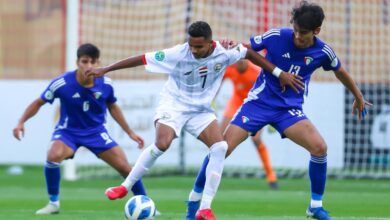 المنتخب اليمني إلى نصف نهائي كأس الخليج للشباب بعد فوزه على الكويت بثنائية