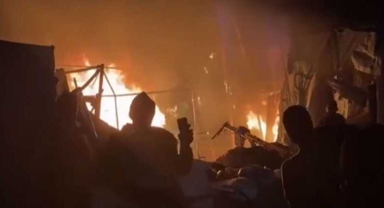 قصف إسرائيلي يستهدف خيام النازحين بغزة يسفر عن استشهاد 6 أشخاص