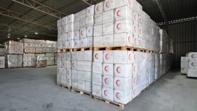 قافلة إماراتية جديدة تصل غزة لتوفير المأوى والملابس الشتوية للأسر المتضررة"