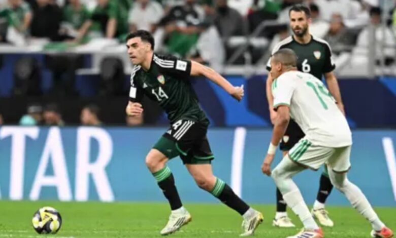 الإمارات تتأهل لنصف نهائي كأس العرب بعد فوز مثير بركلات الترجيح على الجزائر 1 الإمارات تتأهل لنصف نهائي كأس العرب بعد فوز مثير بركلات الترجيح على الجزائر