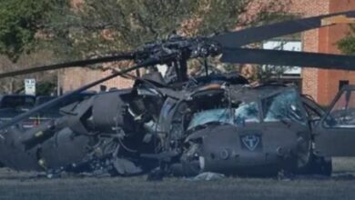 أمريكا.. تصادم مروحيتين في هامونتون يؤدي لمقتل شخص وإصابة آخر بجروح خطيرة