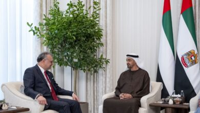 الرئيس الإماراتي يستعرض مع مستشار ترامب القضايا الإقليمية والتنسيق المشترك