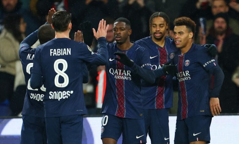 سان جيرمان يسحق ليل بثلاثية ويعتلي صدارة الدوري الفرنسي مؤقتًا