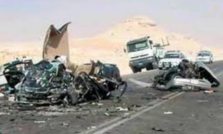 وفاة أربعة يمنيين في حادث مأساوي أثناء سفرهم لأداء مناسك العمرة بالسعودية