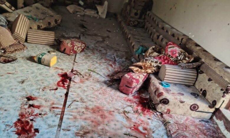 ارتفاع ضحايا تفجير مجلس في جبل حبشي بتعز إلى قتيلين وعدة مصابين