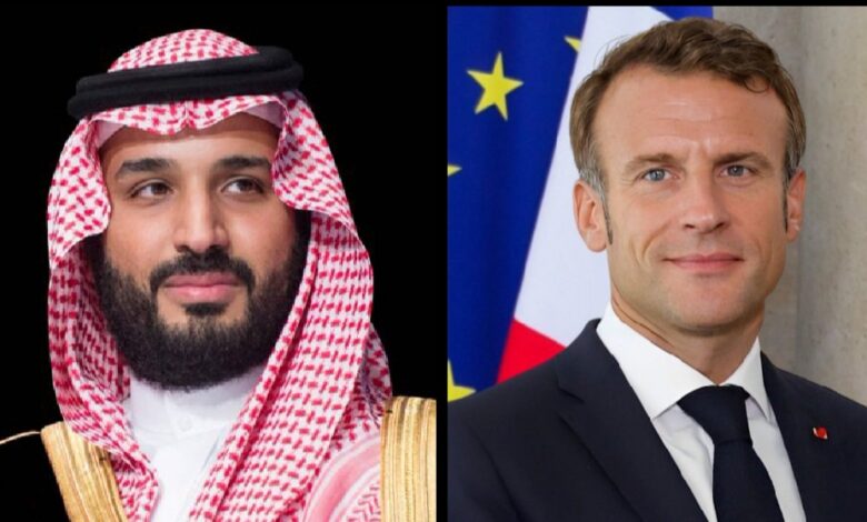محمد بن سلمان وماكرون يناقشان التطورات الإقليمية وتضامن فرنسا مع السعودية 1 محمد بن سلمان وماكرون يناقشان التطورات الإقليمية وتضامن فرنسا مع السعودية