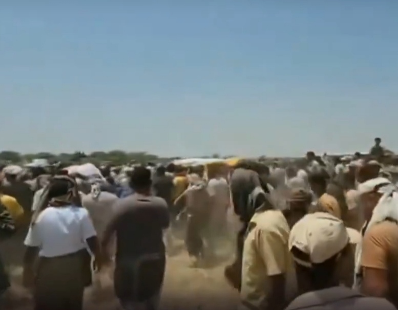 حجة.. تشييع ضحايا القصف الصاروخي الحوثي في حيران