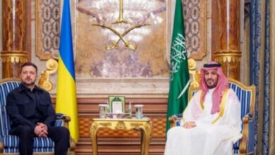 ولي العهد السعودي يبحث مع زيلينسكي فرص تطوير الشراكة بين الرياض وكييف 6 ولي العهد السعودي يبحث مع زيلينسكي فرص تطوير الشراكة بين الرياض وكييف