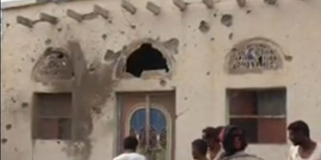 الحديدة.. اضرار بمنازل المدنيين بحيس جراء سقوط قذائف حوثية متجددة على الأحياء
