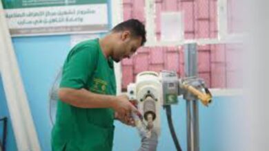 بدء المرحلة التاسعة من مشروع تشغيل مركز الأطراف الصناعية بمأرب