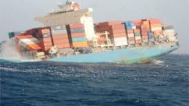 غرق سفينة شحن روسية في البحر المتوسط وفقدان فردين من طاقمها 2 غرق سفينة شحن روسية في البحر المتوسط وفقدان فردين من طاقمها