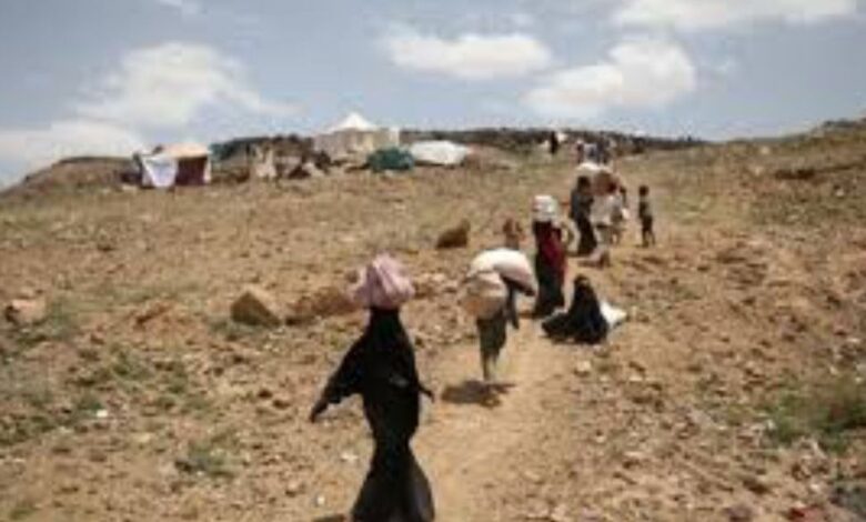 الهجرة الدولية ترصد نزوح 14 أسرة في اليمن خلال أسبوع واحد 1 الهجرة الدولية ترصد نزوح 14 أسرة في اليمن خلال أسبوع واحد