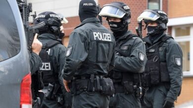احتراق 23 سيارة شرطة في مدينة ميونخ جنوب ألمانيا