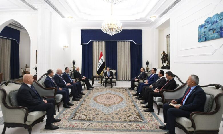 الرئيس العراقي: لا بد من وقف العدوان الإسرائيلي فوراً ودعم حق الفلسطينيين بدولتهم