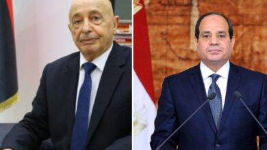 مصر وليبيا تتفقان على تسريع الانتخابات لتحقيق الاستقرار