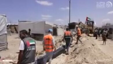 الإمارات تطلق مشروع "شريان الحياة" لتزويد جنوب غزة بالمياه في ظل التدهور الإنساني