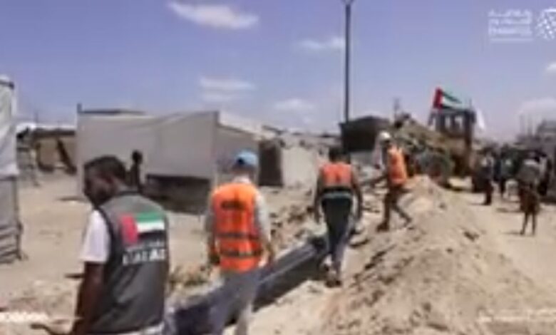 الإمارات تطلق مشروع "شريان الحياة" لتزويد جنوب غزة بالمياه في ظل التدهور الإنساني 1 الإمارات تطلق مشروع "شريان الحياة" لتزويد جنوب غزة بالمياه في ظل التدهور الإنساني
