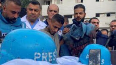 حصيلة الشهداء الصحفيين في غزة ترتفع إلى 244 بعد استهداف الاحتلال مجمع ناصر الطبي