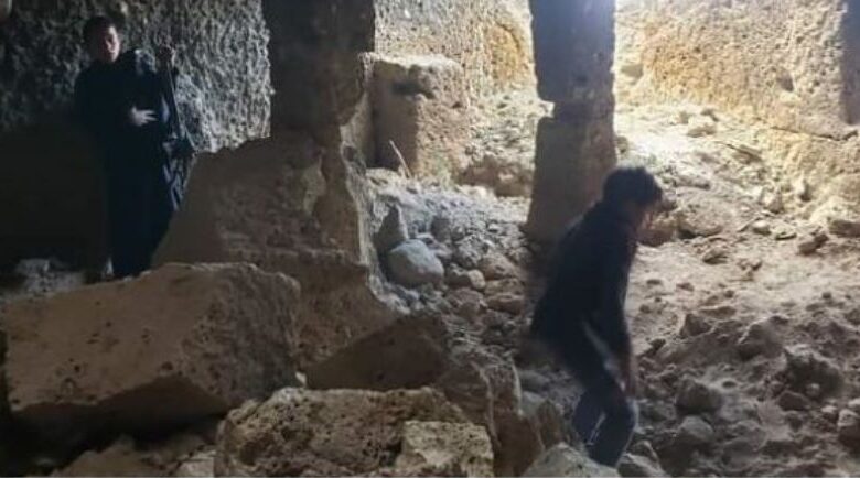 نهب منظم يضرب آثار ذمار وتدمير مواقع تاريخية 1 نهب منظم يضرب آثار ذمار وتدمير مواقع تاريخية