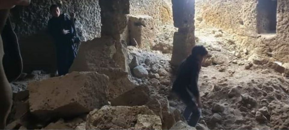 نهب منظم يضرب آثار ذمار وتدمير مواقع تاريخية