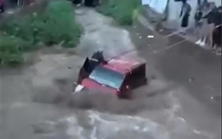 مواطنون في إب ينقذون رجلا مسناً من سيول الأمطار الغزيرة 1 مواطنون في إب ينقذون رجلا مسناً من سيول الأمطار الغزيرة