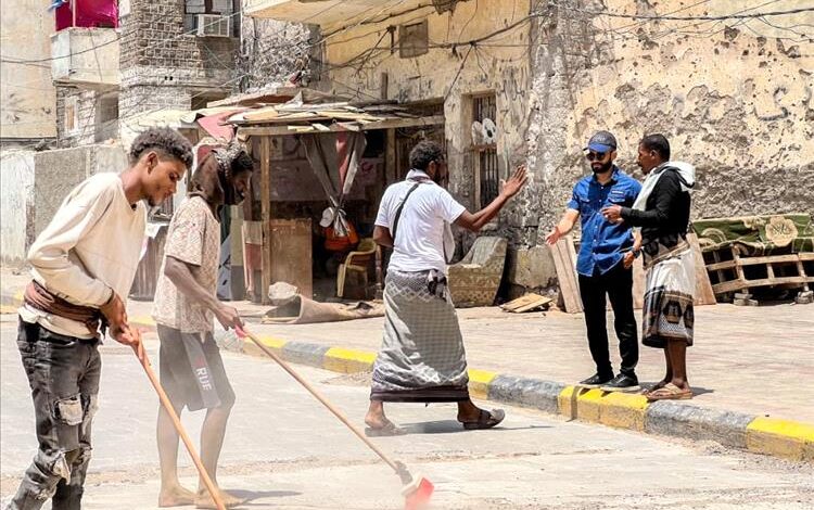 صيرة تطلق حملة نظافة شاملة للتخلص من مخلفات الأمطار