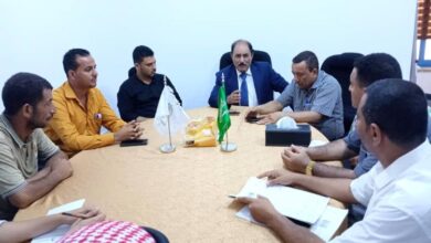 محافظ الضالع يناقش تدخلات مركز الملك سلمان الإنسانية والخدمية بالمحافظة