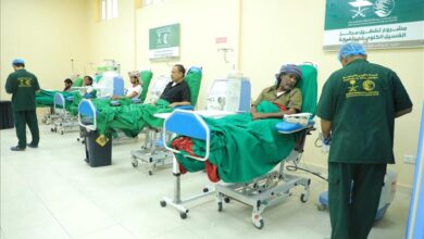 1195 خدمة طبية مجانية لمرضى الفشل الكلوي بالمهرة خلال فبراير