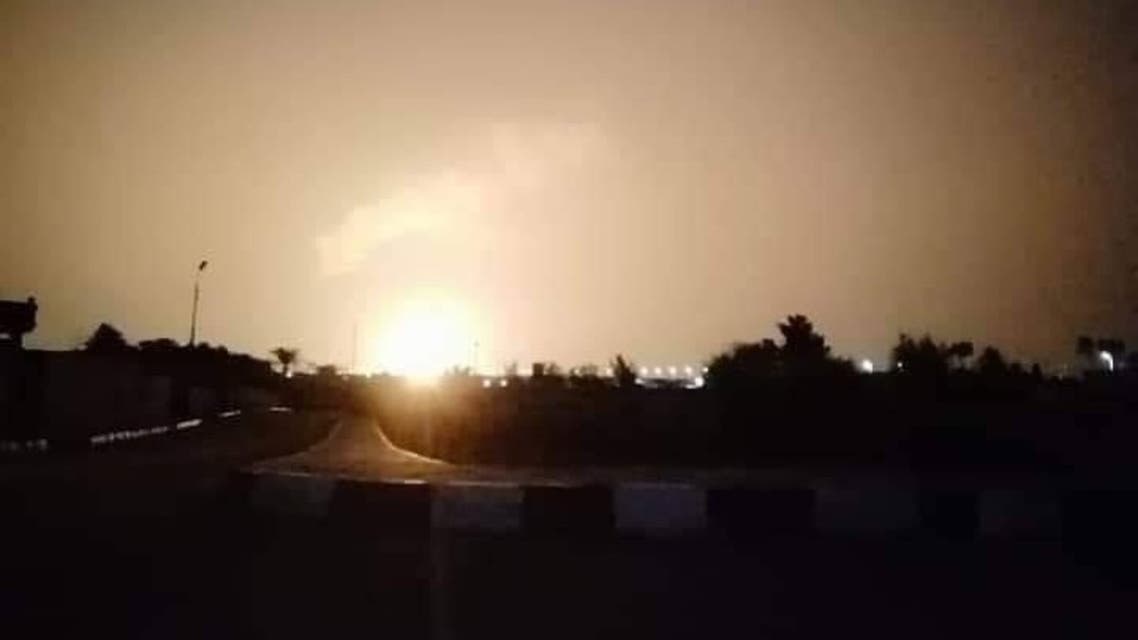 النيران شوهدت على بُعد 40 كم.. تفجير خط للغاز بسيناء(صورة) 1 النيران شوهدت على بُعد 40 كم.. تفجير خط للغاز بسيناء(صورة)