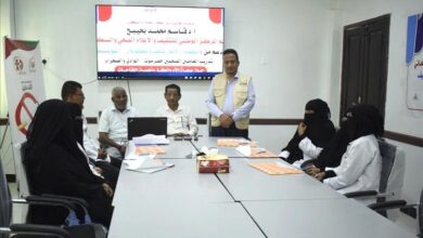 حضرموت.. بدء دورة تدريبية للعاملين الصحيين حول صحة الأم والطفل وأهمية اللقاحات