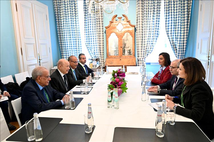 رئيس مجلس القيادة يبحث مع رئيس وزراء لبنان تطورات الأوضاع والتنسيق العربي المشترك