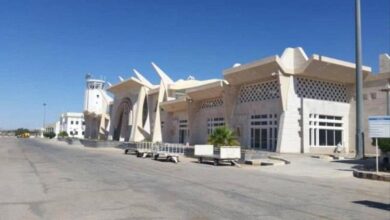 مطار سيئون الدولي يستقبل 150 رحلة طيران خلال الربع الأول من 2024
