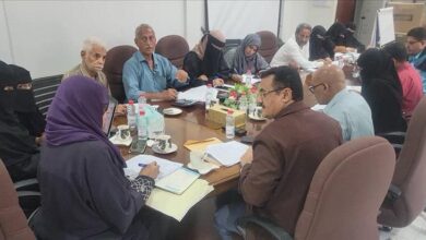 مدير مديرية المنصورة يناقش البرنامج الإستثماري لمشاريع السلطة المحلية لعام 2025م