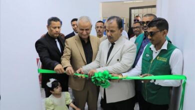 تدشين وحدة تفتيت الحصوات دون جراحة في سيئون بدعم سعودي