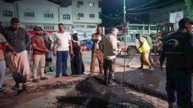 العقربي وبن جرادي يطّلعان على تقدم مشروع سفلتة شارع البلدية بصيرة