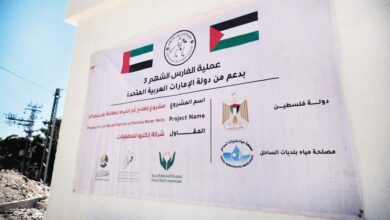 الإمارات تعزز إمدادات المياه في غزة ضمن عملية الفارس الشهم 3