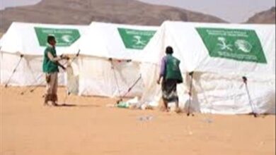 مركز الملك سلمان يوزّع 103 خيام إيوائية في الجوف استفاد منها 618 شخصاً 6 مركز الملك سلمان يوزّع 103 خيام إيوائية في الجوف استفاد منها 618 شخصاً
