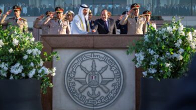 رئيس الإمارات والرئيس المصري يشهدان حفل تخريج دفعة جديدة من الأكاديمية والكليات العسكرية المصرية 7 رئيس الإمارات والرئيس المصري يشهدان حفل تخريج دفعة جديدة من الأكاديمية والكليات العسكرية المصرية