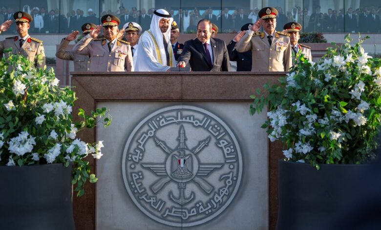 رئيس الإمارات والرئيس المصري يشهدان حفل تخريج دفعة جديدة من الأكاديمية والكليات العسكرية المصرية 1 رئيس الإمارات والرئيس المصري يشهدان حفل تخريج دفعة جديدة من الأكاديمية والكليات العسكرية المصرية