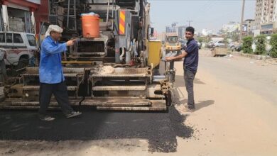 عدن.. انطلاق أعمال صيانة وترميم شارع التسعين في المنصورة ضمن مشروع تطوير البنية التحتية