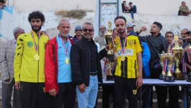 اختتام البطولات التنشيطية لأندية تعز وتتويج الصحة بلقب الكرة الطائرة