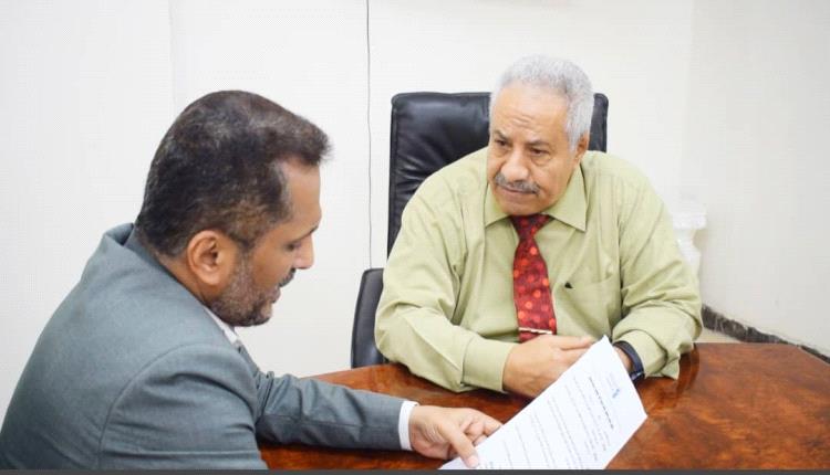 وكيل محافظة عدن يلتقي رئيس مجلس إدارة البنك الأهلي 1 وكيل محافظة عدن يلتقي رئيس مجلس إدارة البنك الأهلي