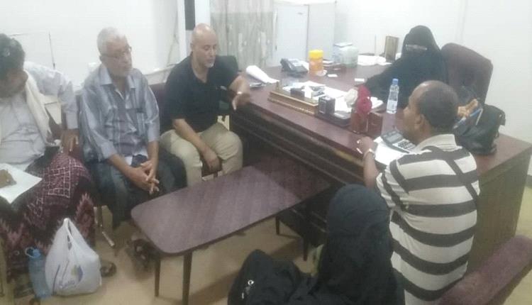 مدير مستشفى الأمراض النفسية تعقد اجتماعا طارئا مع مدراء الدوائر لمناقشة خطة العمل خلال إجازة العيد