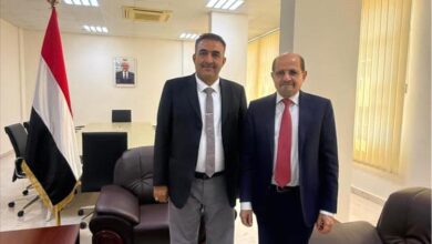 أبين: لقاء بين وكيل المحافظة ووزير الخارجية يناقش القضايا الإنسانية والأمنية