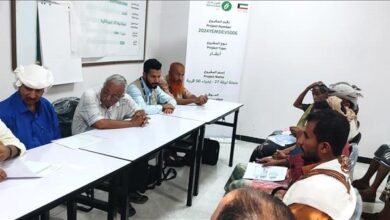 عدن: إطلاق دورة تدريبية لدعم الثروة الحيوانية بتمويل جمعية العون المباشر